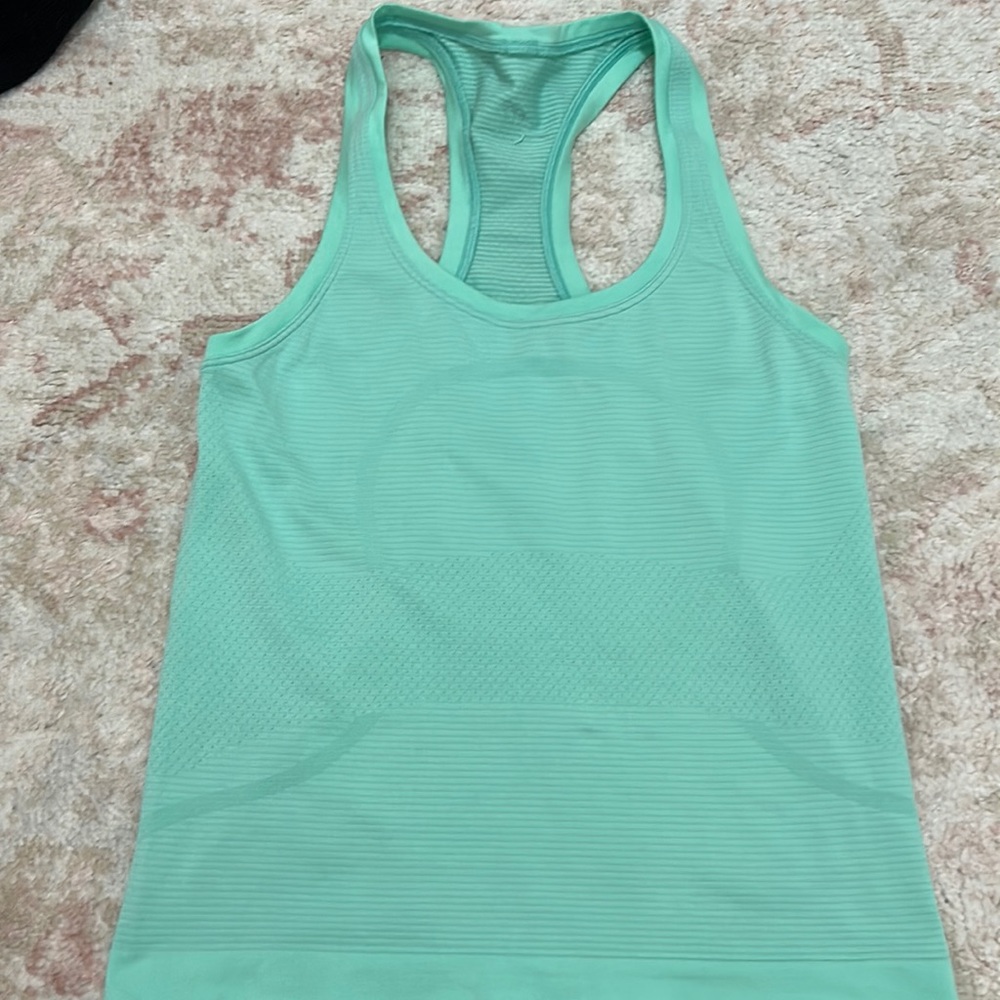 LULULEMON MINT RACER BACK TANK!